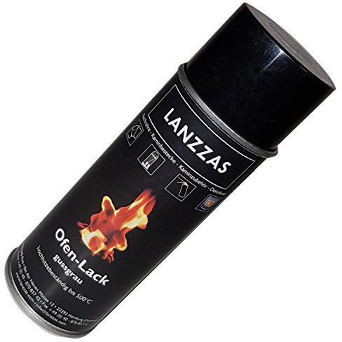 Senotherm Ofenlack Guss-Grau 400 ml Spraylack Ofenrohr-Lack