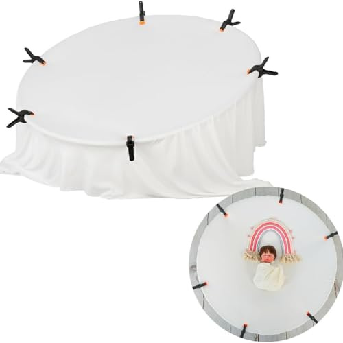 Kate Newborn Photography Prop Stainless Steel Stand with 6 Clamps for Shoot