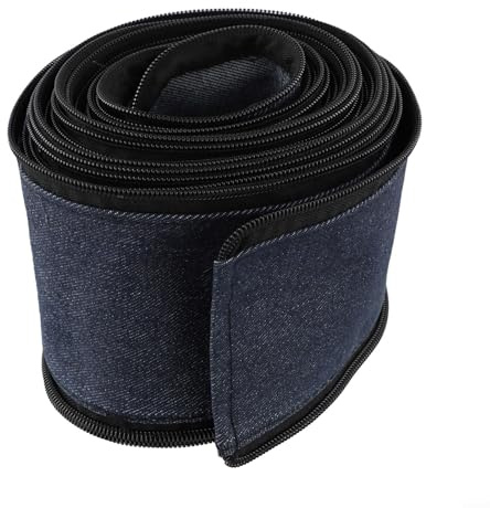 Housse de câble bleue pour lampe torche TIG/MIG avec chaîne de traction - 4,5 cm de large, gaine de protection flexible pour torches de soudage refroidies par air série #9 et #17 - Compatible avec (8