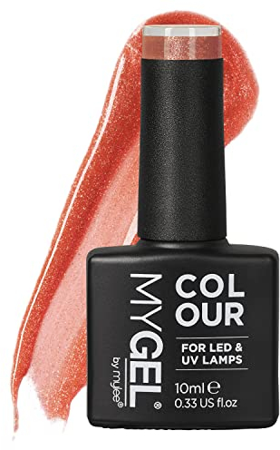 Mylee Gel-Nagellack 10 ml[Ibiza Sunset] - UV/LED, Maniküre, Pediküre, für professionellen Gebrauch im Salon sowie zu Hause - Lang anhaltend und mühelos aufzutragen