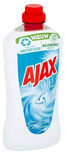 AJAX Detergente multiuso Fris (fresco), confezione da 4 (4 x 1 litro)