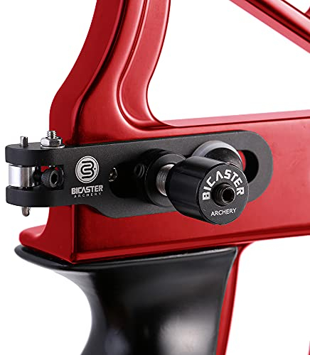 BICASTER Bogenschießen-Kissen + Pfeilauflage, magnetisch, verstellbar, 1 Set