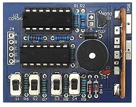 Kit de Musique a Souder Bricolage,DC 5V 16 Sons Module de Boîte a Musique Électronique pour Enseignement et Apprentissage