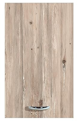 Mabel Armario de cocina suspendido nodo 1 puerta y 1 estante gabinete de cocina de madera ennoblecida, mueble de baño suspendido, acabado madera, fácil de montar, mueble de baño, ahorro de espacio, 40