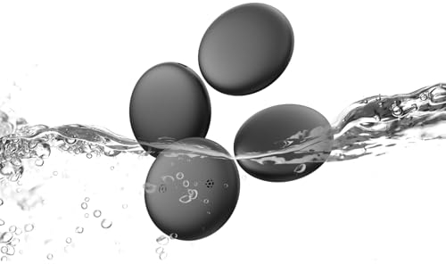 JIARUI Smart Tag, Schlüsselfinder Koffer Tracker kompatibel mit Apple Wo ist? APP [nur iOS], Key Finder Smarttag für Auto, Koffer, Brieftasche, Fahrrad, Schlüssel, iPhone IP68 Wasserdicht (4 Pack)