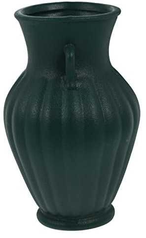 Yardenfun Jarrón Ánfora De Cerámica Decorativo para Escritorio 1 Florero De Mesa Diseño Antiguo