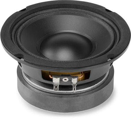 VONYX WPP10 4-Inch Replacement Speaker Driver - Hi Fi speaker driver, Woofer Driver, 50W RMS, 8 Ohms Impedance, Polypropylene Cone, Rubber Suspension, Compact Design for Easy Installation