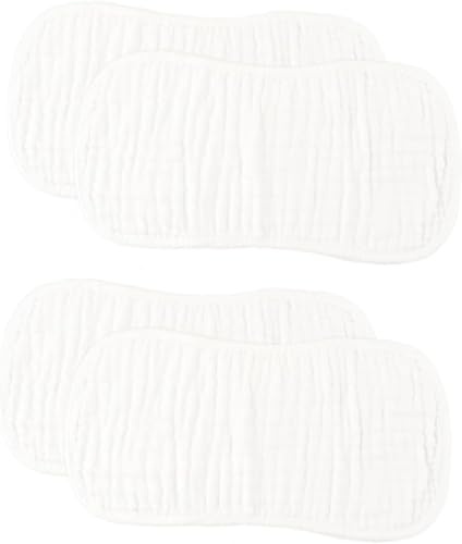 Axelkudde i bomull for spädbarn, 4 st, rapkudde, bekväm, absorberande, lätt att/2436(Size 2)
