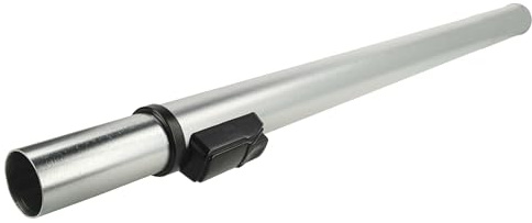 vhbw Tube d'aspirateur compatible avec Nilfisk GD10, GD1005, GD1010, GD5, GD920, GD930 aspirateur - raccord 32 mm, 60-94 cm, noir/argent