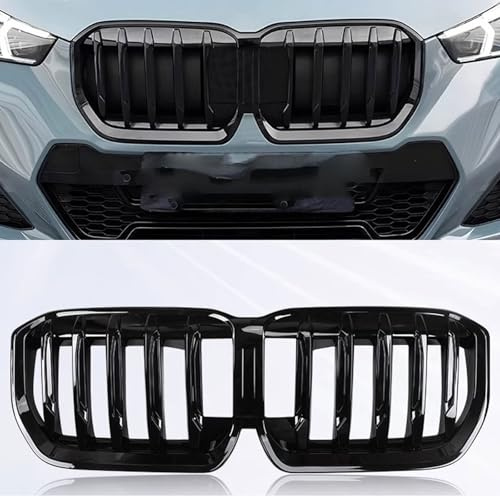 WXJFFF Rejilla Delantera de Coche para BMW X1 U11 2023, Radiador Parachoques Delantero Parrilla, Accessories Coche