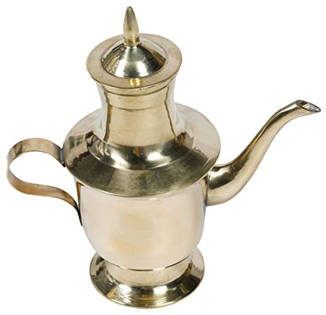 NAMOARLY Buddhist Offering Pot Antico Teiera Decorativa Per La Casa Accessorio Per Templi e Offerte Religiose Alta Estetica e Portabilità