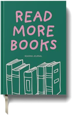 Yop & Tom Reading Journals - Granska och spåra din läsning - Inkluderar planerare för att logga dina favoritböcker och författare - Läs mer böcker