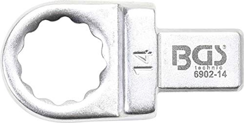 BGS 6902-14 | Chiave ad anello ad innesto | 14 mm | sede 9 x 12 mm
