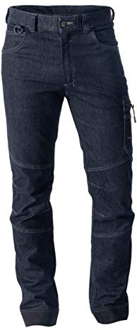 Dassy Osaka Stretch-Arbeitsjeans, Farbe:Jeansblau, Größe:58