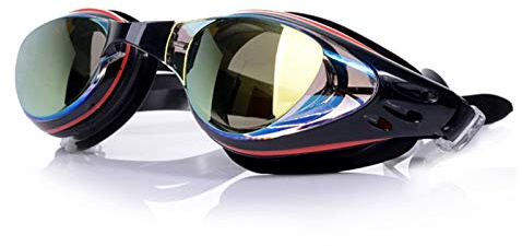 Gafas de Natación Opticas para Miopía de -2,0 a -5,0 para Adultos y Niños, Protección Frente a Rayos Ultravioleta para Adultos Hombres Mujeres
