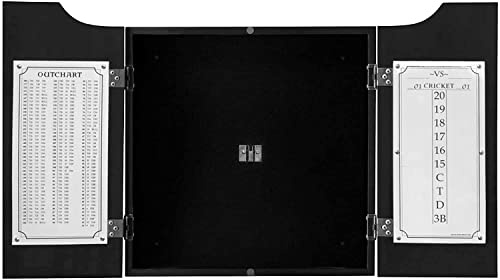LANTE LIFE Black Dart Board Cabinet (No Dartboard)