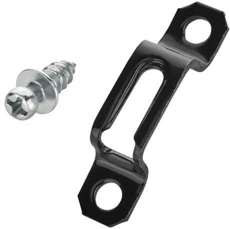 SOTECH 20 piezas Herraje de unión MODULAR 44 x 10,6 x 9 mm negro Conector de carcasa Conector de mueble semibloqueante para conexiones difíciles de soltar Herraje de mueble PARA FIJAR