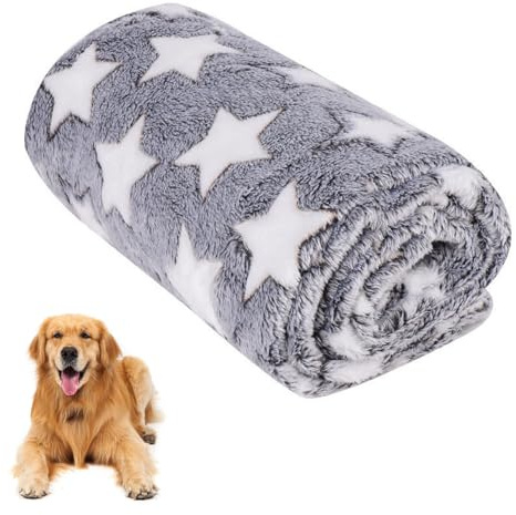 Helweet Copertina per Animali Domestici, Copertina per Cani Gatti, Copertine per Pet, Coperta Cane, Fornisci al Tuo Animale Domestico Una Buona Notte di Sonno, per Uso Interno ed Esterno, 104 x 76cm