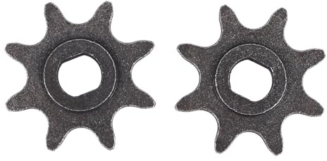 Reinscer Roue de scooter à 8 dents 410 chaînes moteur 1/2 x 1/8 chaînes de moteur, pignon 8 dents, roue dentée pour moteur MY1020