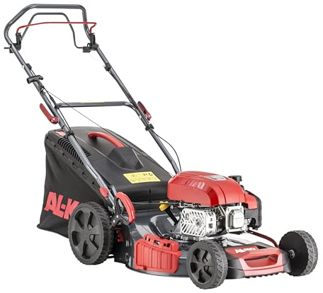 AL-KO Cortacésped de Gasolina Easy 5.16 SP-D, Ancho de Corte 51 cm, Potencia Motor 3.0 KW, tracción de 1 velocidades, función 4INONE, Carcasa de Chapa de Acero, para césped de hasta 1800 m²