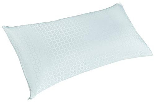 PIKOLIN Almohada de Fibra | 75cm | Firmeza Media-Baja | Cambio de Postura y Dormir de Lado | Funda Microfibra | Malla 3D Ultra Ventilación | Cooper