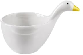 Cuencos para salsas Salsera de cocina, cuenco creativo for salsa y bonita taza de comida occidental for aderezo de ensalada, leche, regalo for el hogar, microondas, Navidad Salsera térmica ( Color : W