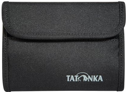 Tatonka Euro Wallet RFID Block - Geldbörse mit RFID-Blocker - TÜV geprüft - Kreditkarten-Fächer, Sichtfenster und Münzgeldfach