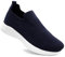 Dr Keller Womens Slip On Breathable Mesh Ladies Lightweight Casual Flat Walking Active Sneaker Pumps Fashion Trainers (Navy, UK Footwear Size System, Adult, Women, Numeric, Medium, 6)