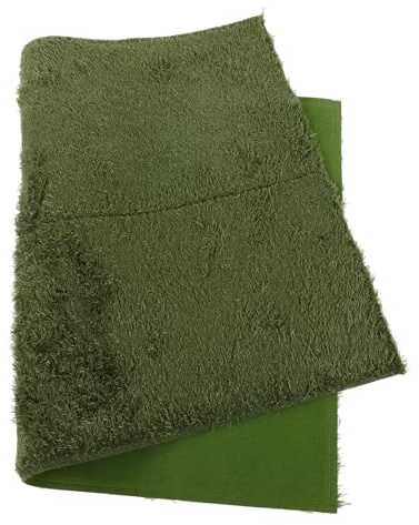 VILLFUL Tappetino per Terrario in Fibra Verde, Substrato Sicuro e Naturale per Rettili Come Serpenti e Lucertole, per Terrari Domestici