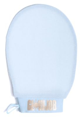 Grays Glowjob Exfoliating Mitt | Removes stubborn fake tan, buffs away dead skin & smooths rough areas for an even, streak-free base and flawless self-tanning