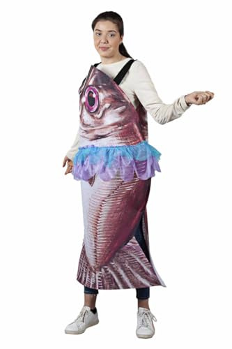 DISBACANAL Costume da pesce per donna - adulto