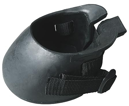IGTOPS Pferde Hufglocken, Pferde Hufschuh Behandlungsschuh, Pferdehufschuh Pferdeschuh mit Klettverschluss, Hufschutz für Pferde, Ponys Warmblut, Kaltblut, Vollblut, S, M, L (L, 1PCS)