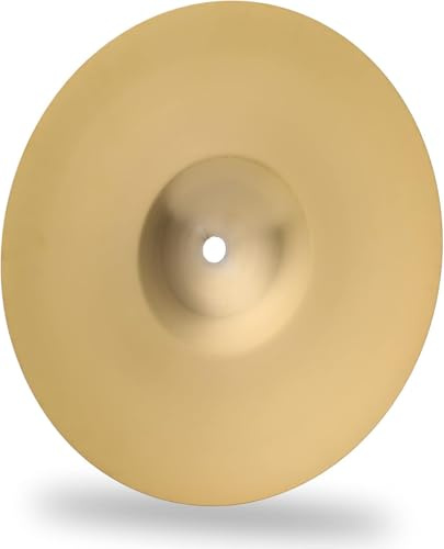 Platillo Crash de Latón Mtlavishness Platillo de Aleación Práctico Ideal para Jugadores de Instrumentos de Percusión y Principiantes Con Brillo Metálico y Tintineo Melodioso (14)