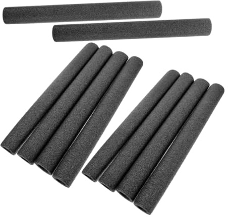 Vaguelly 10pezzi Manicotti Isolanti Per Tubi in Schiuma Per Supporto Impugnatura Protezione Da Temperature Estreme Resistenza Chimica