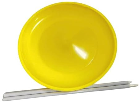 TUXCAXI Expressive Juggling Rotating Plate With Sticks Simple And Reliable Props Developing Circus Techniques Rotating Plate Stage Performance Acrobatics
