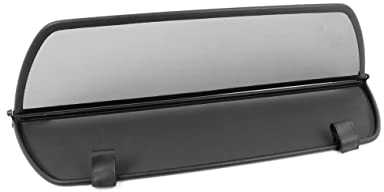 GermanTuningParts Windschott für Mercedes SL R129 1989-2001 - Klappbar - mit Schnellverschluss – Schwarz | Windabweiser | Windblocker | Wind Deflector