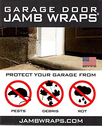 Garage Door Jamb Wraps (Almond)