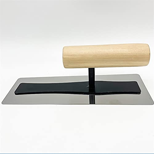 llana de enyesado llana de acero inoxidable Paleta apuntadora 240 mm Construcción Herramientas de raspado de concreto Paleta de yeso Paleta de enlucido de acero inoxidable, Piso de baldosas Pared Ceme