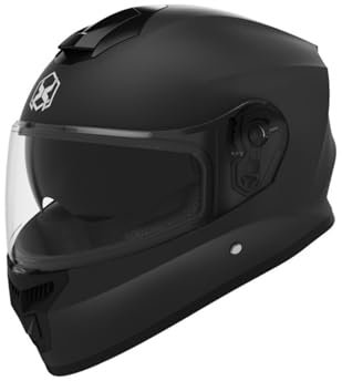 Casco integrale moto modulare Casco apribile per moto con doppia visiera Casco da corsa omologato ECE per uomini adulti donne A,54-61CM