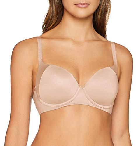Triumph Donna Body Make-up Soft Touch WP EX, Wired padded bra, NEUTRAL BEIGE, 2B