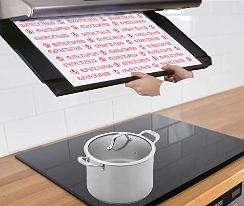 SMART-T-HAUS Filtre hotte aspirante universelle | Anciens et modernes | 57 x 47 cm | INDICATION DE REMPLACEMENT