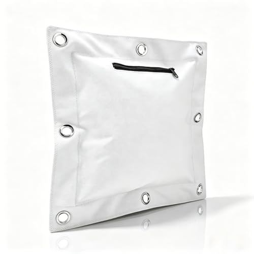 Segeltuch-Wandtasche für Wing Chun, Kung Fu Kick Striking Punch Bag Punch Empty Sand Bag Target mit Reißverschluss für Boxtraining Taekwondo(L)