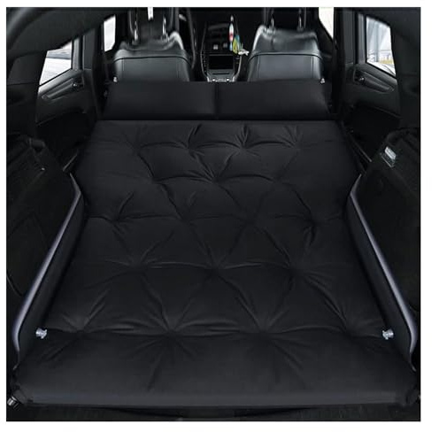 CGDXG Inflatable Car Air Mattress for Land Rover Defender 5seats 2-door 2020-2024,Outdoor Travel Camping Air Bed,Flocking Surface Air Cushion with 2 Pillows & Storage Bag,D