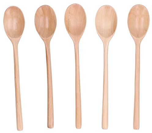 Juego de cuchara de agitación de miel de madera duradera para una casa sin palos