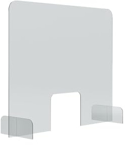 magnetoplan Nies- und Spuckschutz, Acryl-Tischaufsteller, 85x70cm