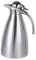 Thermo Pot, Teiera in acciaio inossidabile per caffè Teiera a doppia parete con isolamento sottovuoto Thermo Brocca Bottiglia di acqua calda con manico(2L-Argento)