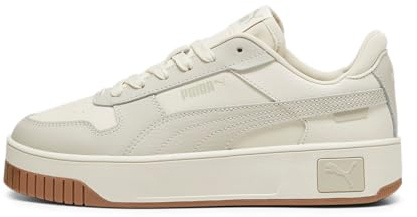 PUMA Damen Carina Street Sneaker, Alpine Snow-Desert Dust, 37 EU