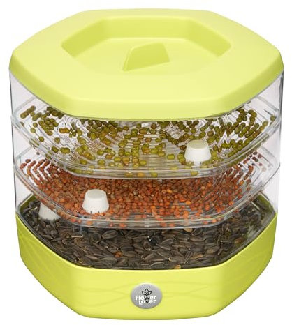 Garronda Torre di germogli con 3 Livelli Germinatori per Semi Germogliatore per Germogli GD-0074 (Avocado, 170x170x150 cm)