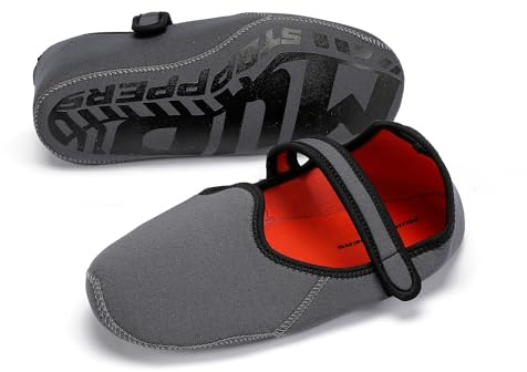 Shoe Protector Covers - Introducing MudStoppers Everlasting, High-end Overshoes, Reusuable & Washable Neoprene Boot Protector Covers | Silicone Shoe Covers, Neoprene Overshoes. LARGE Size Fits 9 - 10