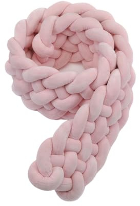 XIUsheUA Cojín Anudado a Mano Almohada Trenzada con Nudo for Dormitorio, cómoda, Hecha a Mano, Decorativa, cojín Anudado, decoración for el hogar(Pink)
